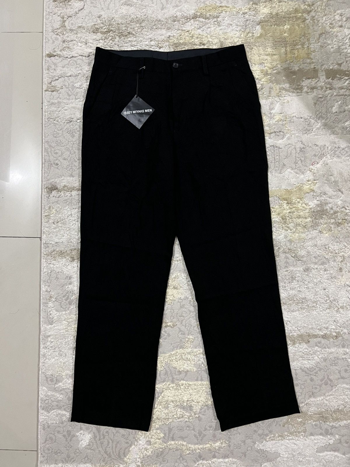 Issey Miyake NEW WITH TAG Issey Miyake Men Gabardine Apocalypse Pants Size US 34 / EU 50 - 3 Thumbnail