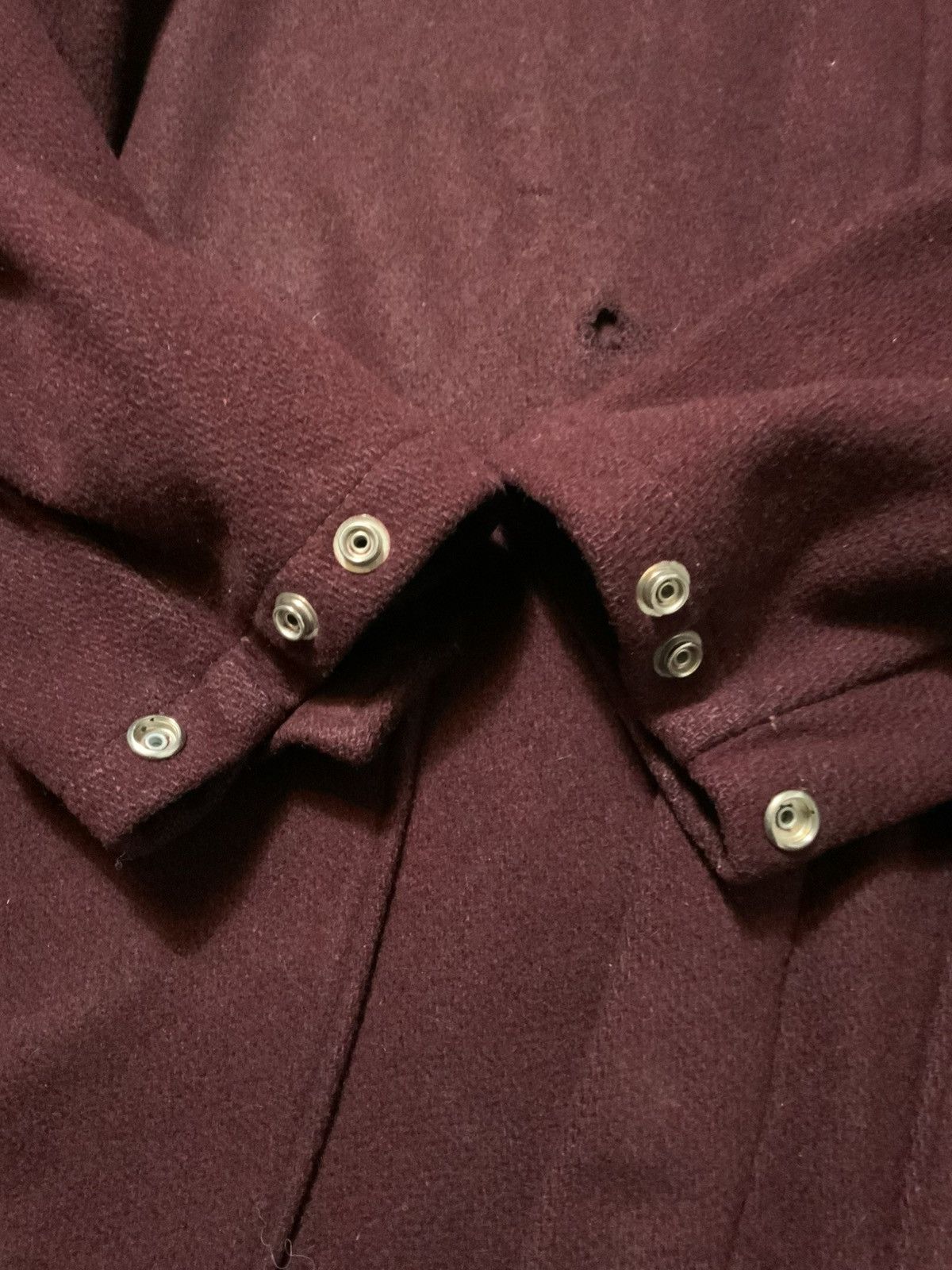 Vintage Vintage 1950s Standard Of Hollywood Wool Sherpa Hooded Coat Size US L / EU 52-54 / 3 - 9 Thumbnail
