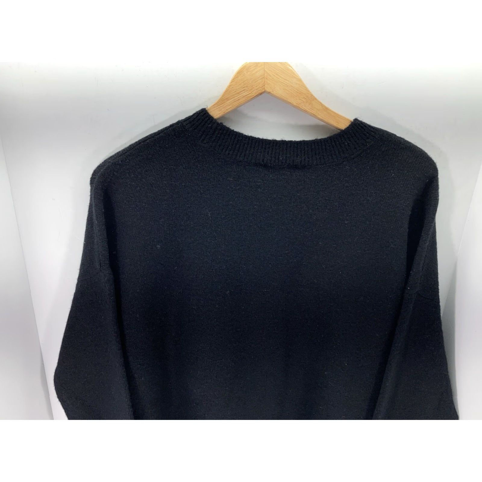 Vince Camuto Vince Camuto Sweater Women Medium Black Bad Witch Wicked Halloween Pullover NWT M Crew Neck Halloween Women Mens? Size M / US 6-8 / IT 42-44 - 7 Thumbnail