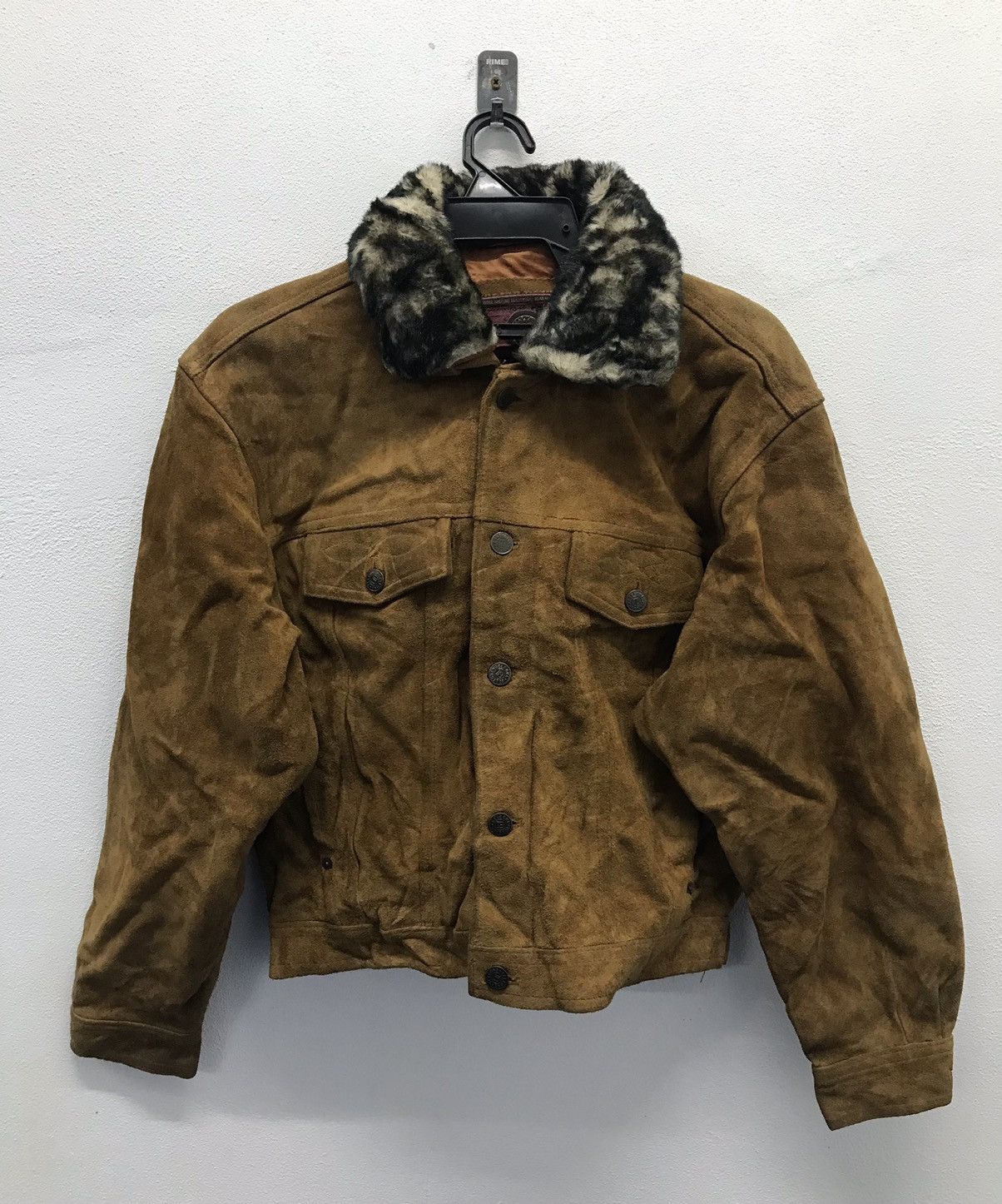 Vintage Vintage Geleone Basic Leather Jacket Size US L / EU 52-54 / 3 - 1 Thumbnail