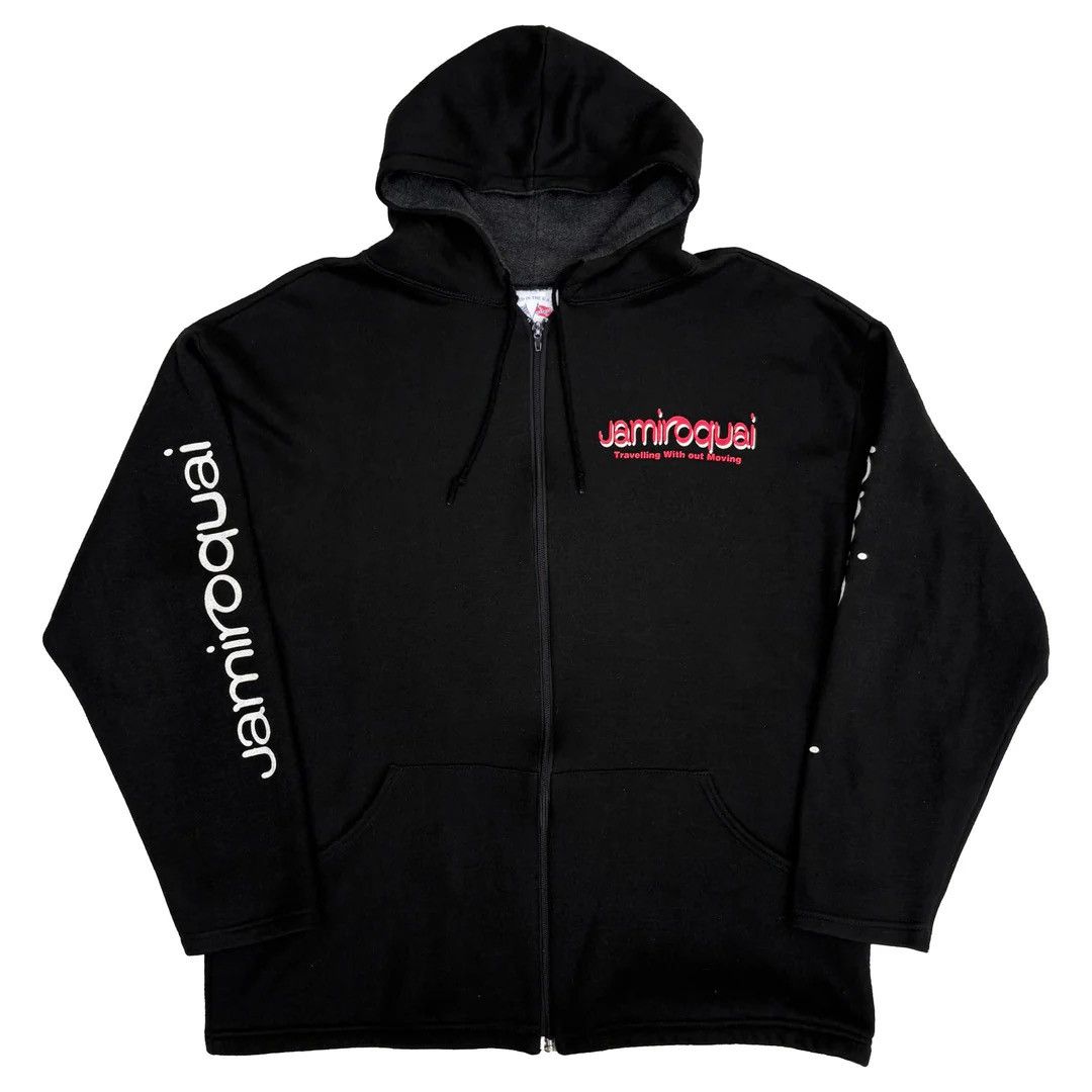 Band Tees Jamiroquai 1996 90s Vintage Band Concert Tour Rare Hoodie Size US XL / EU 56 / 4 - 1 Thumbnail