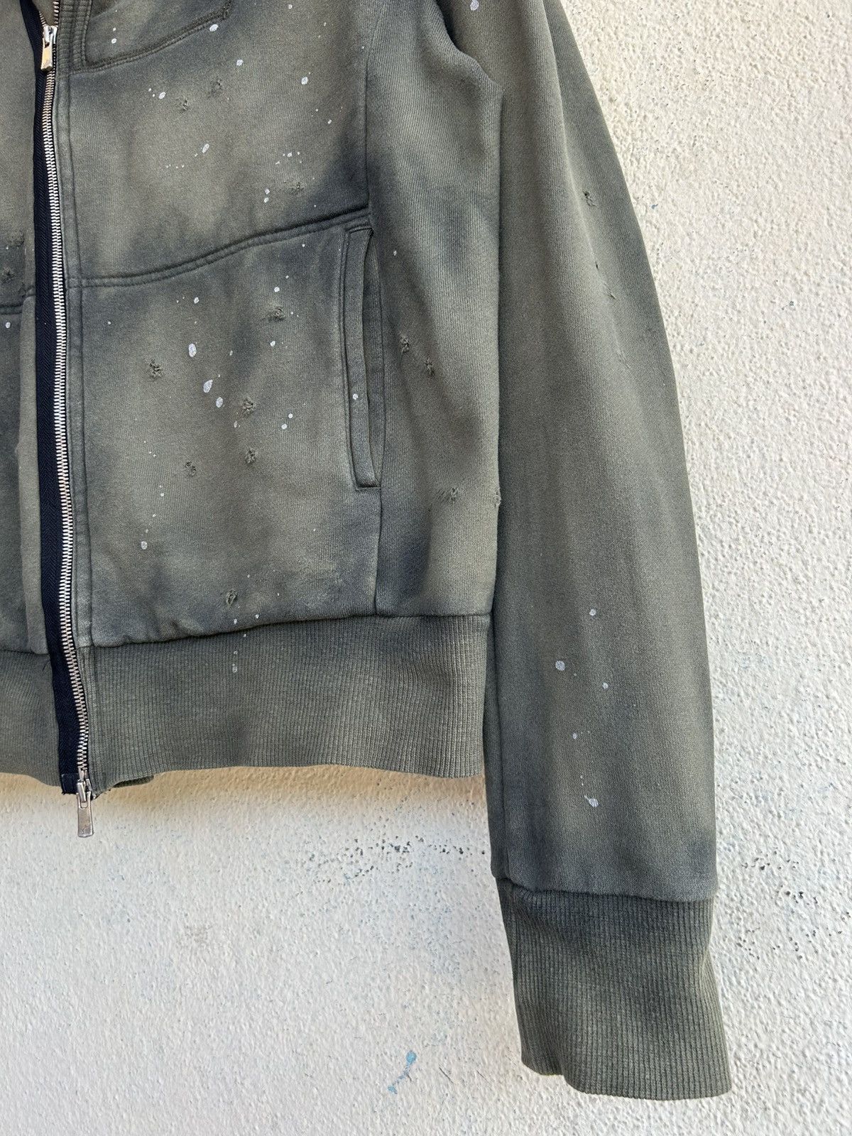 Japanese Brand × Seditionaries Armure Gunshots Distressed Hoodie Size US XS / EU 42 / 0 - 4 Thumbnail