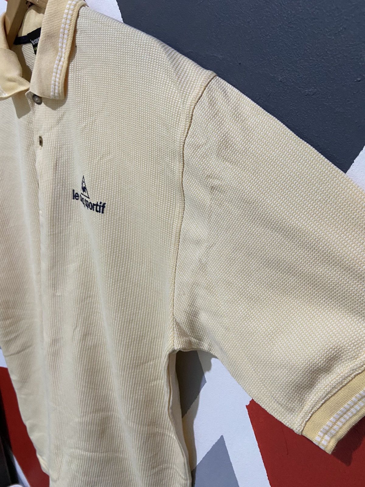 Le Coq Sportif Vintage Le Coq Sportif polo made in Japan Size US L / EU 52-54 / 3 - 3 Thumbnail