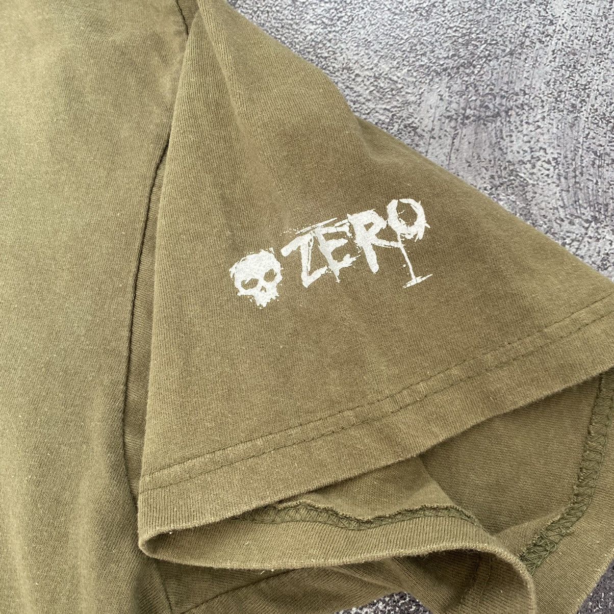 Vintage Vintage Y2k Zero Skulls Logo Skateboards tee Size US L / EU 52-54 / 3 - 4 Thumbnail
