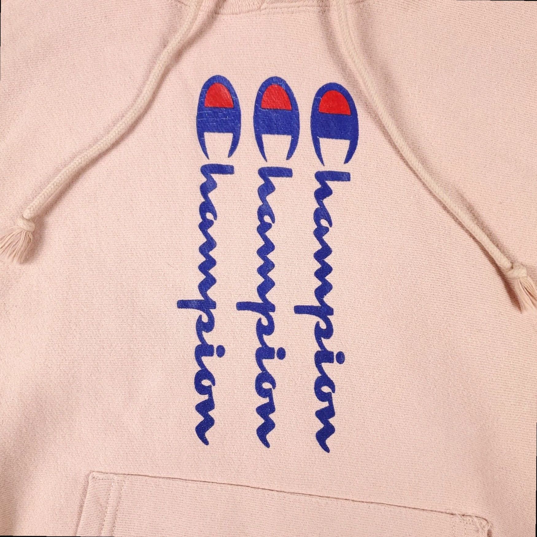 Champion Champion Pink Reverse Weave Hoodie Sweatshirt Womens XS Pullover Size XS / US 0-2 / IT 36-38 - 2 Thumbnail