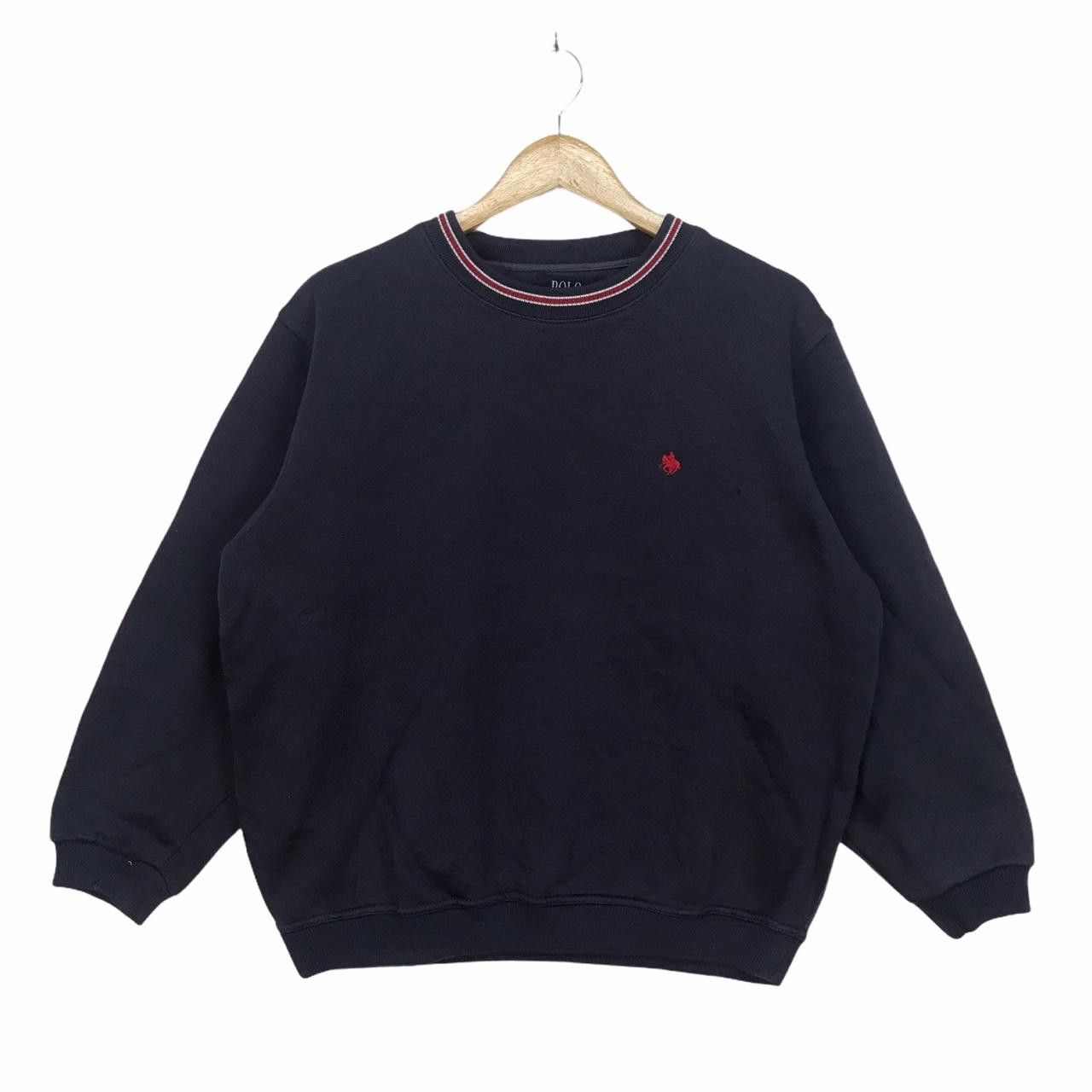 Vintage Vtg POLO British Country Spirit Crewneck Sweatshirt Jumper Size US M / EU 48-50 / 2 - 1 Thumbnail