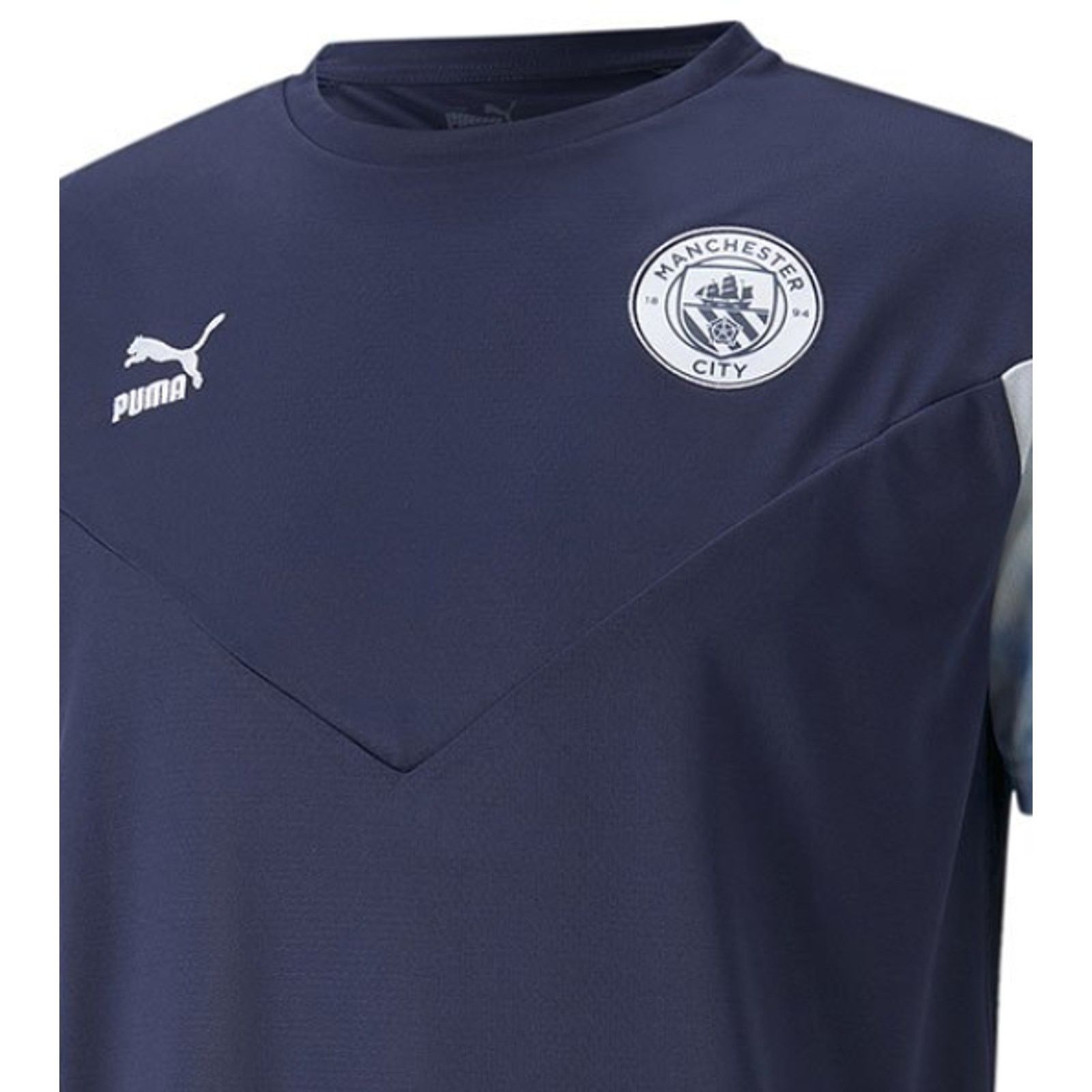Puma Puma Manchester City FC Tee Football Club T-shirt Jersey Tee Size US L / EU 52-54 / 3 - 4 Thumbnail