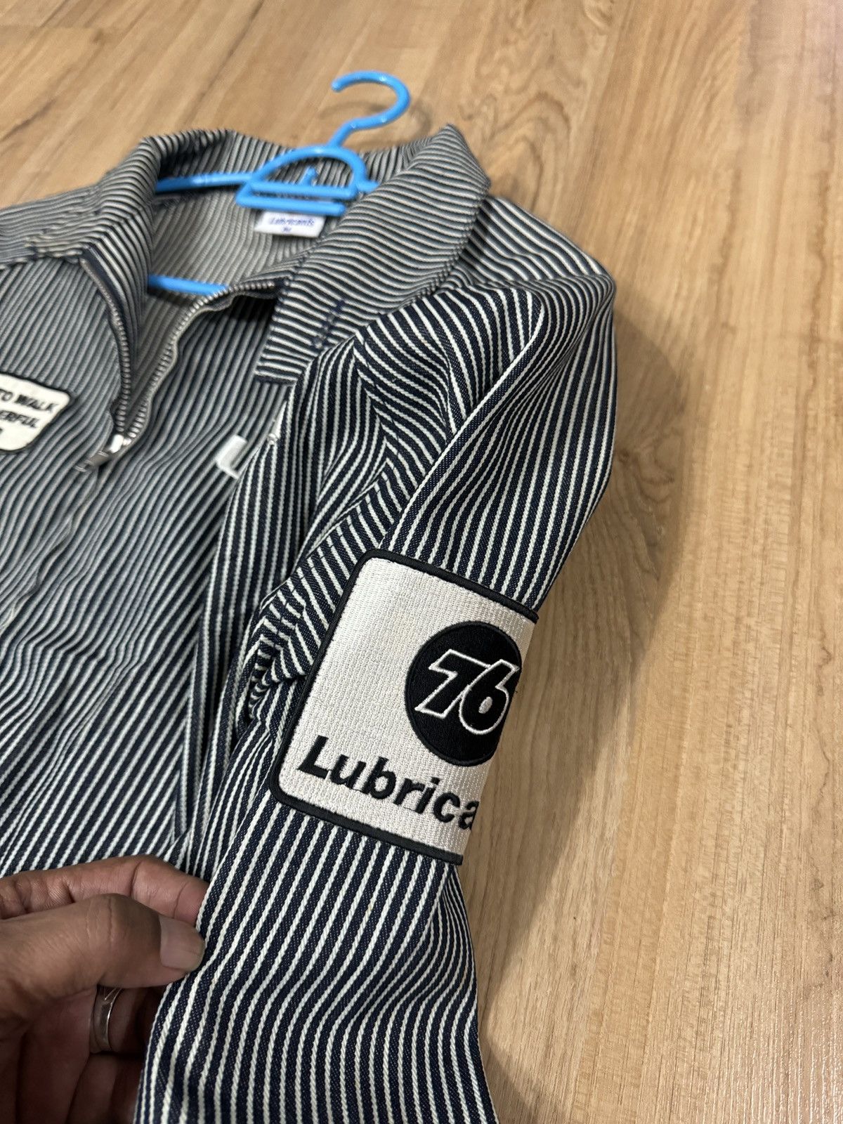 Japanese Brand Vintage Deadstock Union 76 Hickory Jacket Size US M / EU 48-50 / 2 - 2 Thumbnail