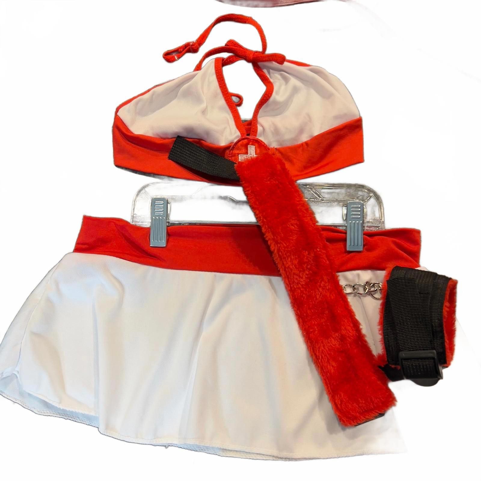 The Unbranded Brand Women's Two-Piece lingerie Set with Red and White Size ONE SIZE - 1 Thumbnail