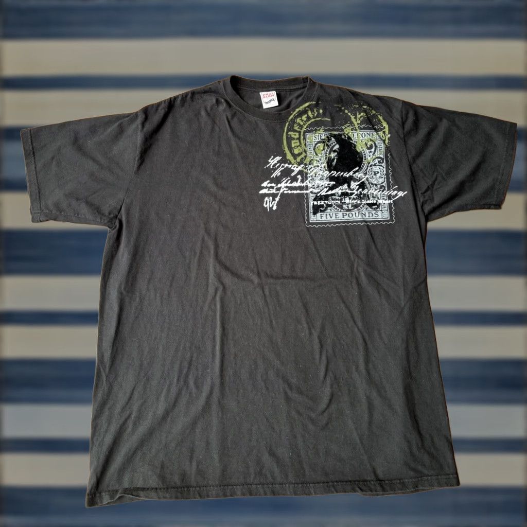 Phat Farm VINTAGE Phat Farm T-Shirt 3XL Black Cotton Graphic Print Short Sleeve Crew Neck Men Grunge Halloween Horror Punk Rock Skull 90s 2000s Size US XXL / EU 58 / 5 - 1 Thumbnail