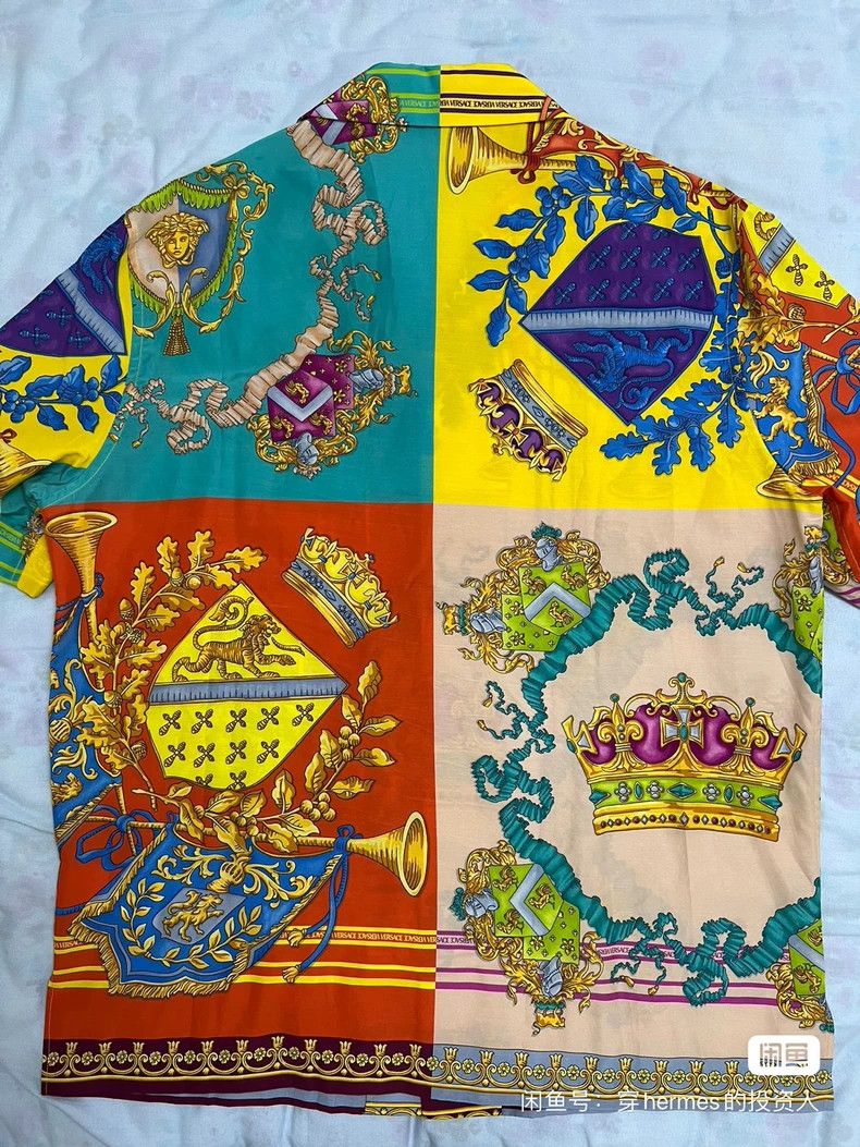 Versace Versace Floral shirts Size US M / EU 48-50 / 2 - 2 Thumbnail