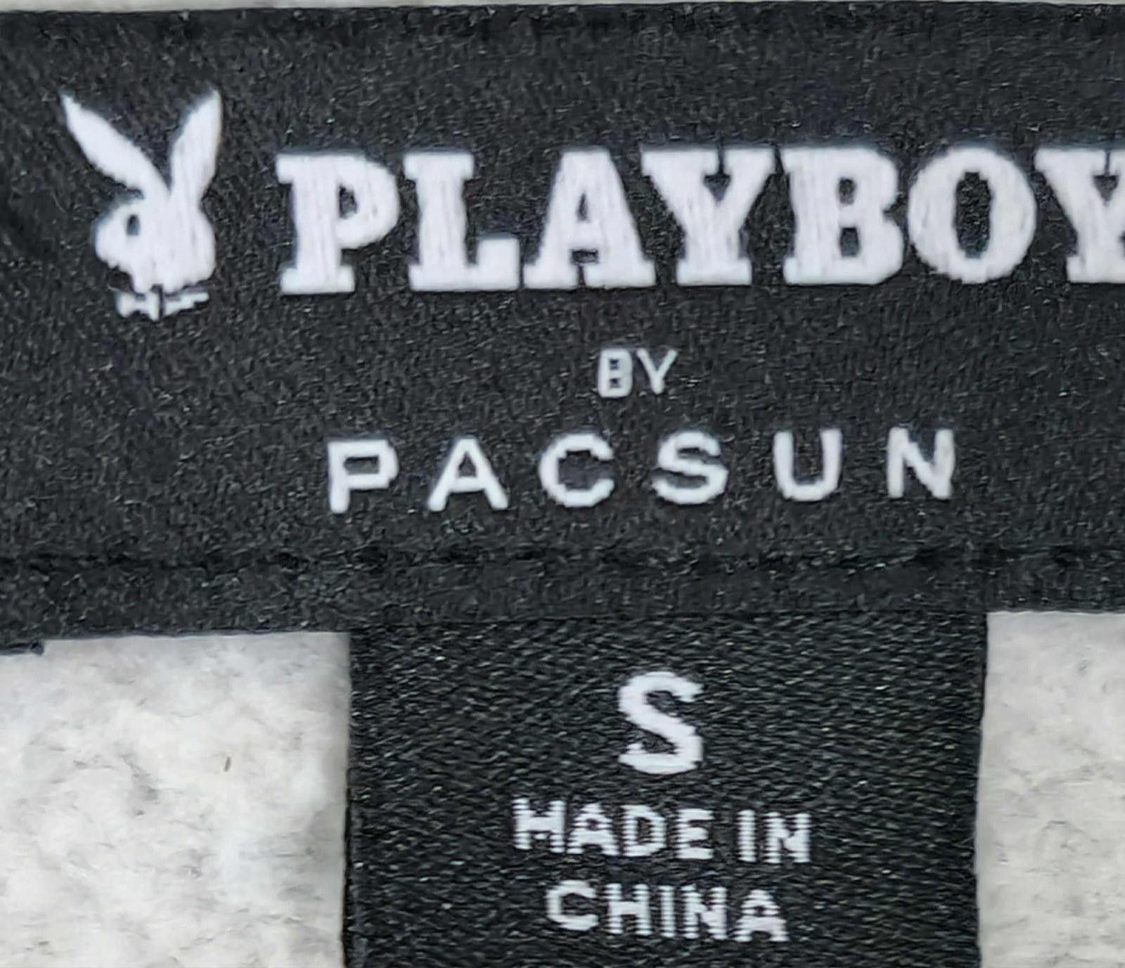 Pacsun Playboy Tennis Club Gray Button Up Sherpa Lined Jacket#6 Size US S / EU 44-46 / 1 - 4 Thumbnail