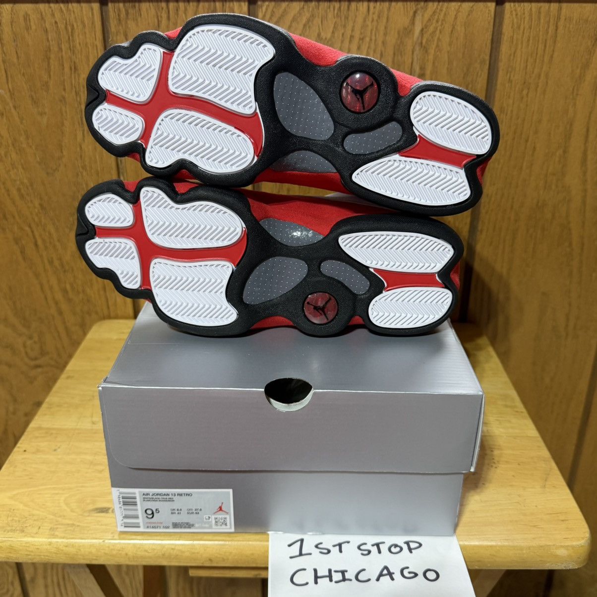 Jordan Brand Nike Air Jordan 13 Retro Chicago Red 2026 414571-102 9.5 NEW Size US 9.5 / EU 42-43 - 8 Thumbnail