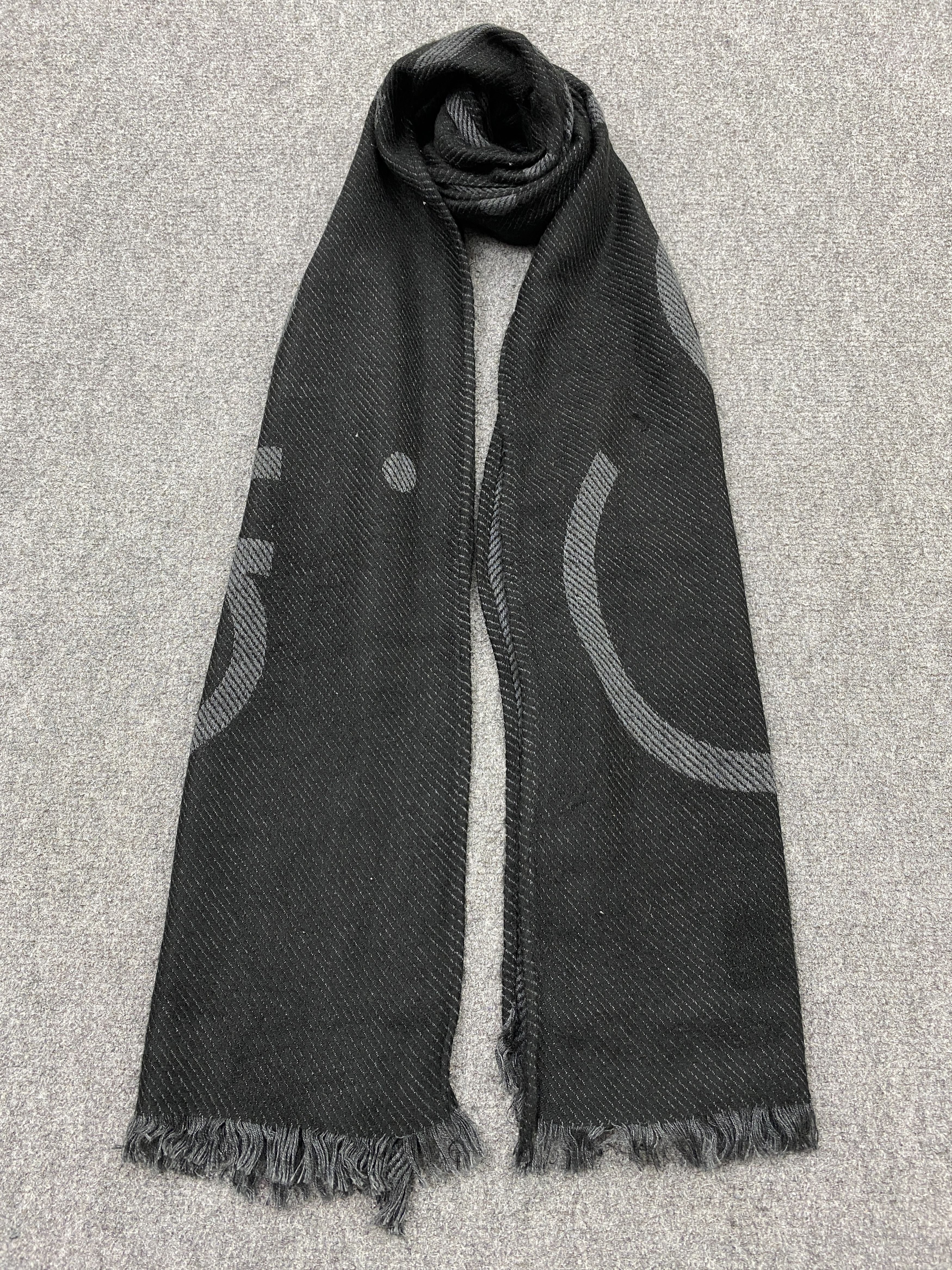 Calvin Klein Vintage Calvin Klein Spell Out Muffler Scarf - SC0061 Size ONE SIZE - 9 Thumbnail
