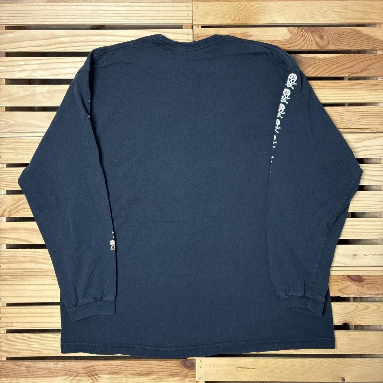 Other Vintage So-Cal Trucking Black Tee with Skull Sleeves Size XL Size US XL / EU 56 / 4 - 2 Thumbnail