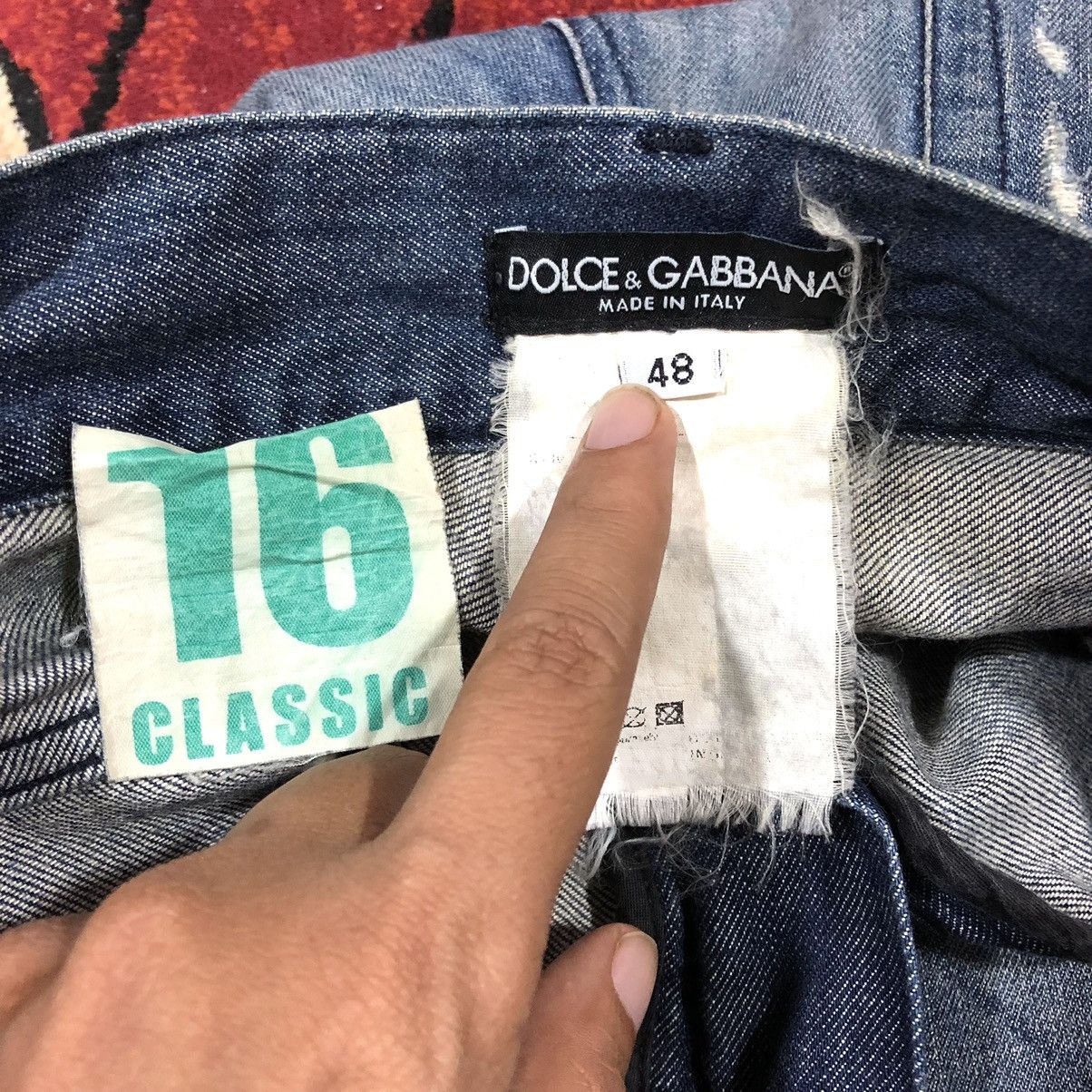 Dolce & Gabbana Dolce & Gabbana Disstressed Design Made In Italy Denim Pant Size US 36 / EU 52 - 15 Thumbnail