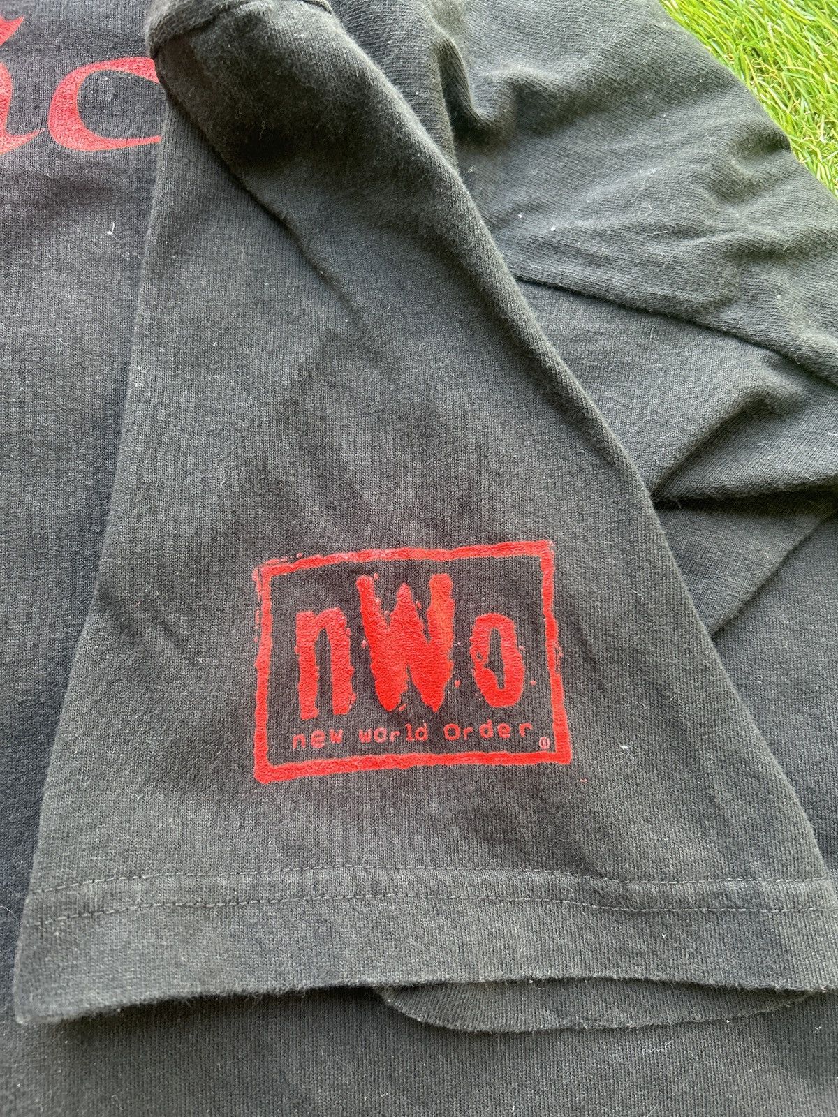 WCW/nWo Vintage WCW nWo Outsiders T-Shirt Size US XL / EU 56 / 4 - 4 Thumbnail