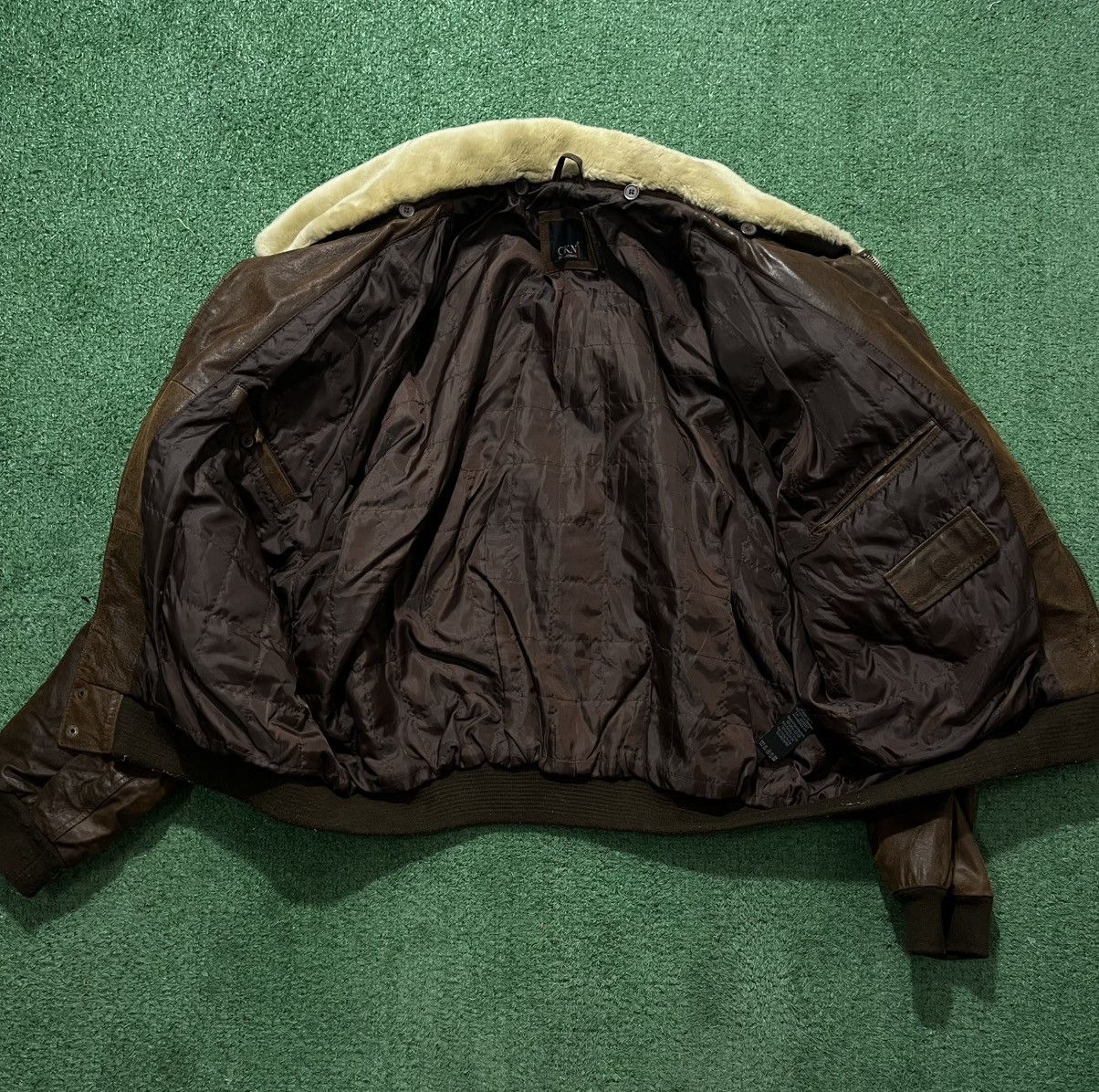 Vintage Aviator Real Leather jacket Vintage US Army Pilot Size US XL / EU 56 / 4 - 2 Thumbnail