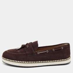 o1y0125 Flat Loafers in Dark Brown