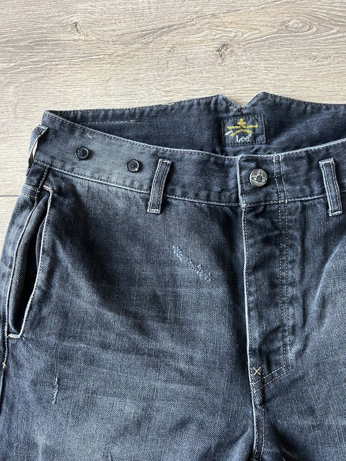 Lee × Vivienne Westwood Vivienne Westwood x Lee, Hiking Jeans Size 32" / US 10 / IT 46 - 2 Thumbnail
