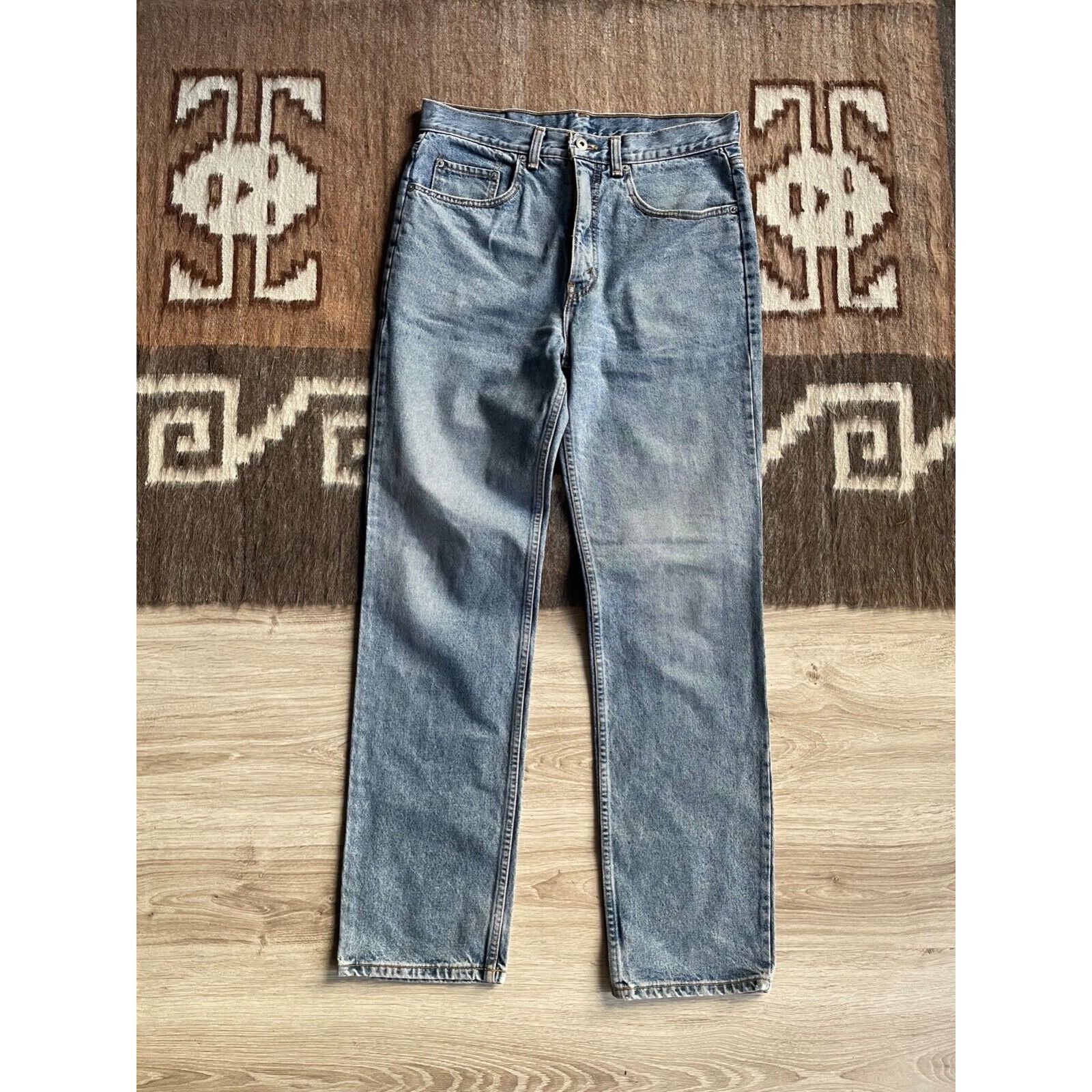 Jean Levi's 627 Orange Tab Vintage Light Blue Denim Jeans 8177AC Size US 34 / EU 50 - 4 Thumbnail
