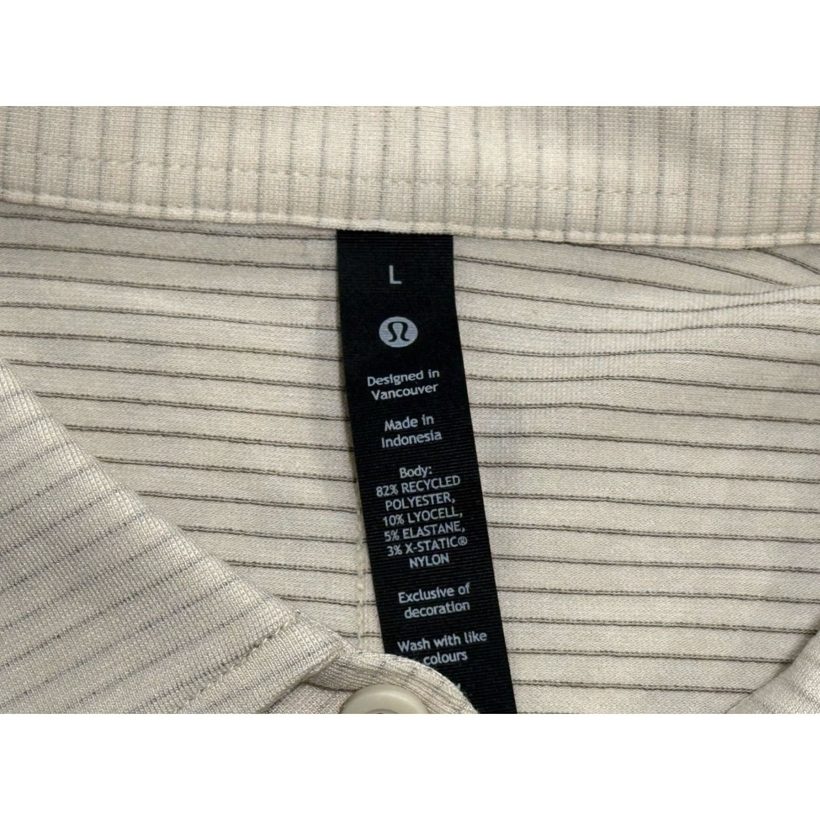 Lululemon Lululemon Evolution Polo Short Sleeve LM3CY6S Striped Multicolor USC Gamecocks Mens L Size US L / EU 52-54 / 3 - 4 Thumbnail