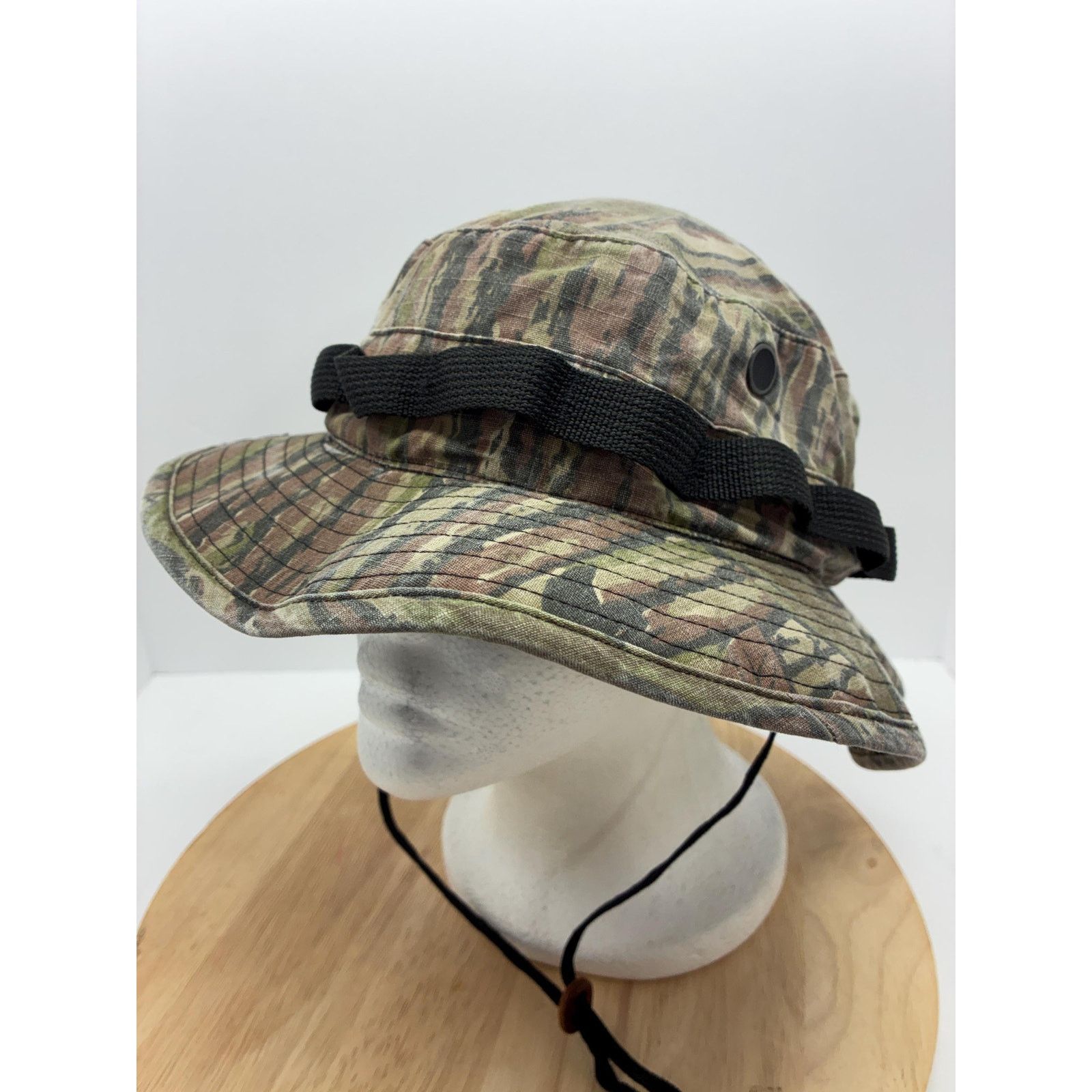 Other Vintage 1992 U.S. Military Boonie Hat Woodland Size 7 1/2 Size ONE SIZE - 2 Thumbnail