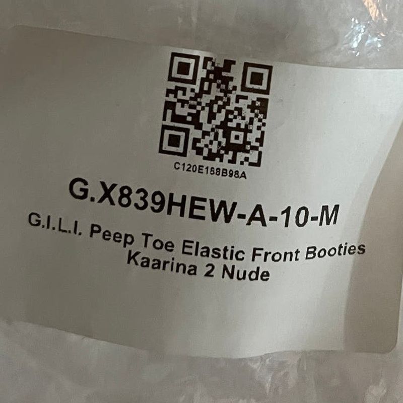Other G.I.L.I. Women Heel Size 10 M Peep Toe Elastic Front Size US 10 / IT 40 - 11 Thumbnail