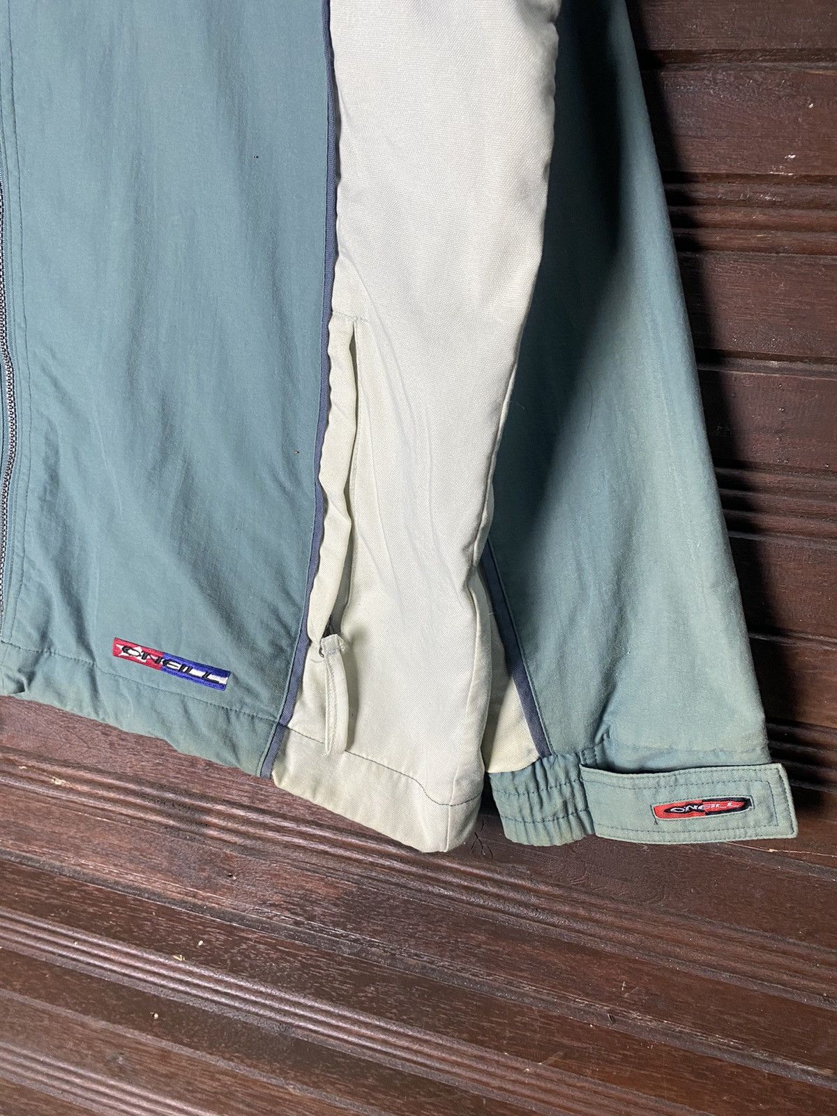 O'Neill Vintage 90s O’Neill Snowear Zipper Jacket Size US L / EU 52-54 / 3 - 3 Thumbnail