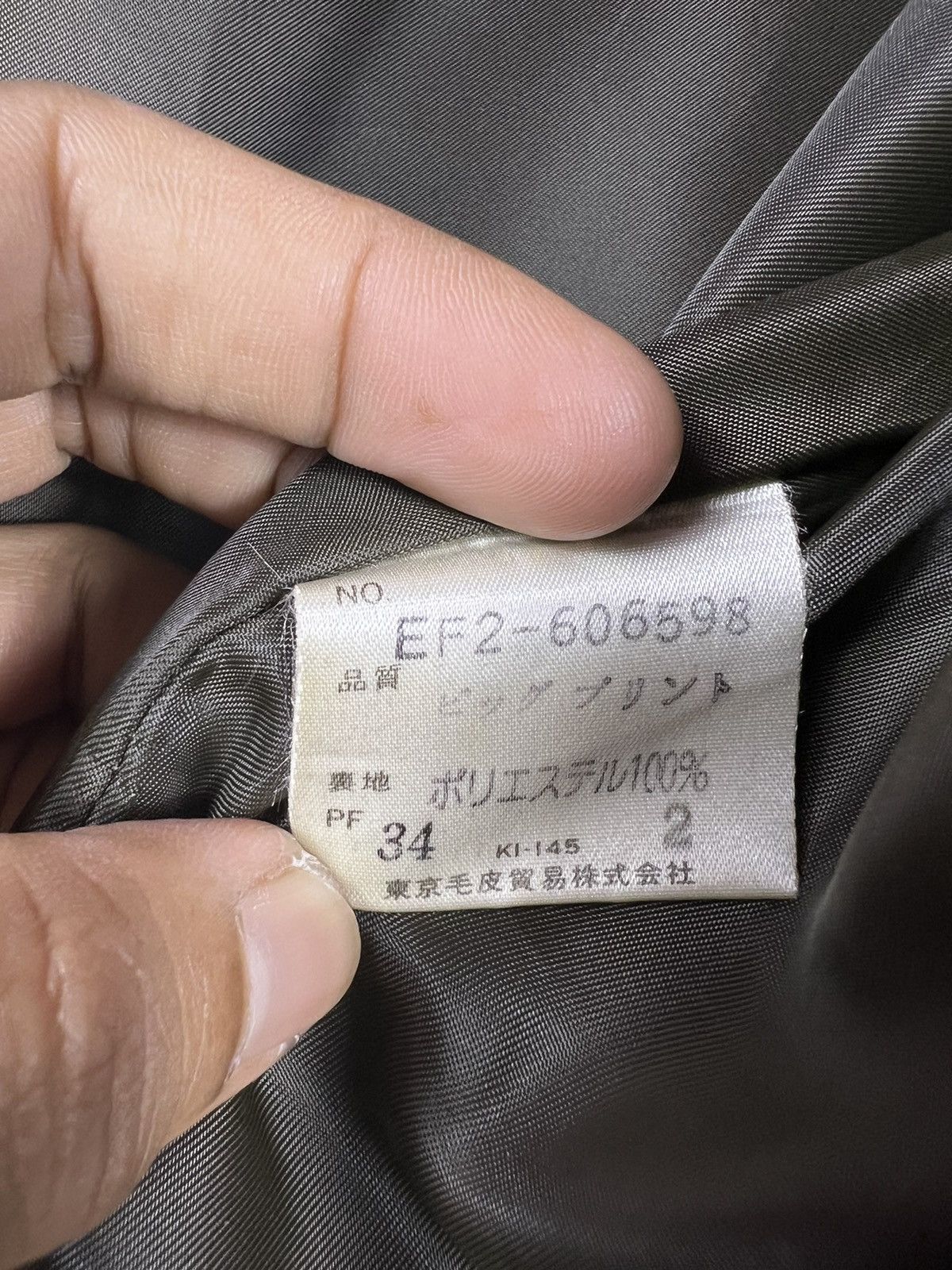 Japanese Brand 🔥 VINTAGE PARTINA ABSTRACT LEATHER OVERCOAT - M Size M / US 6-8 / IT 42-44 - 13 Thumbnail