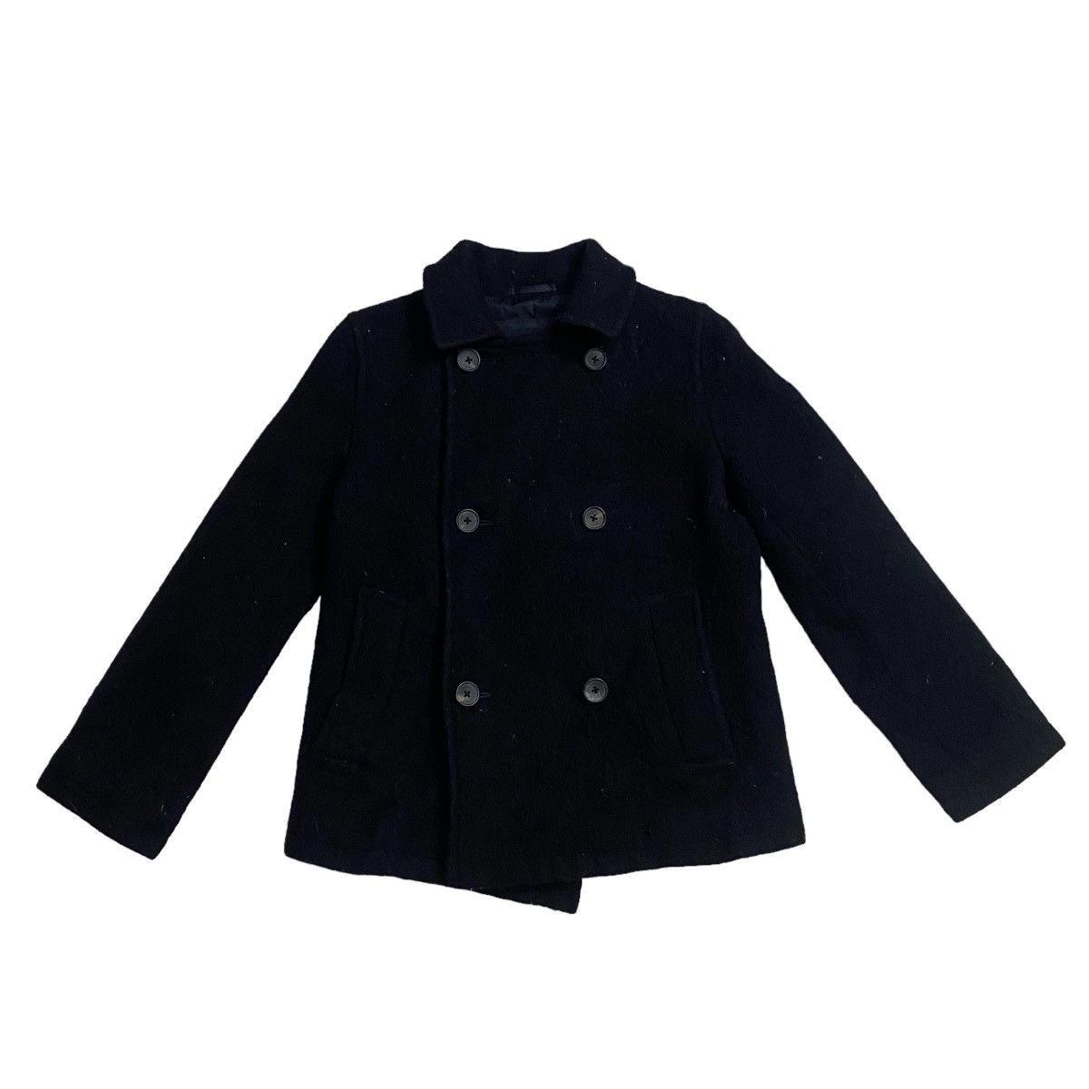 Margaret Howell Margarett Howell wool cropped double breasted coat jacket Size S / US 4 / IT 40 - 5 Thumbnail