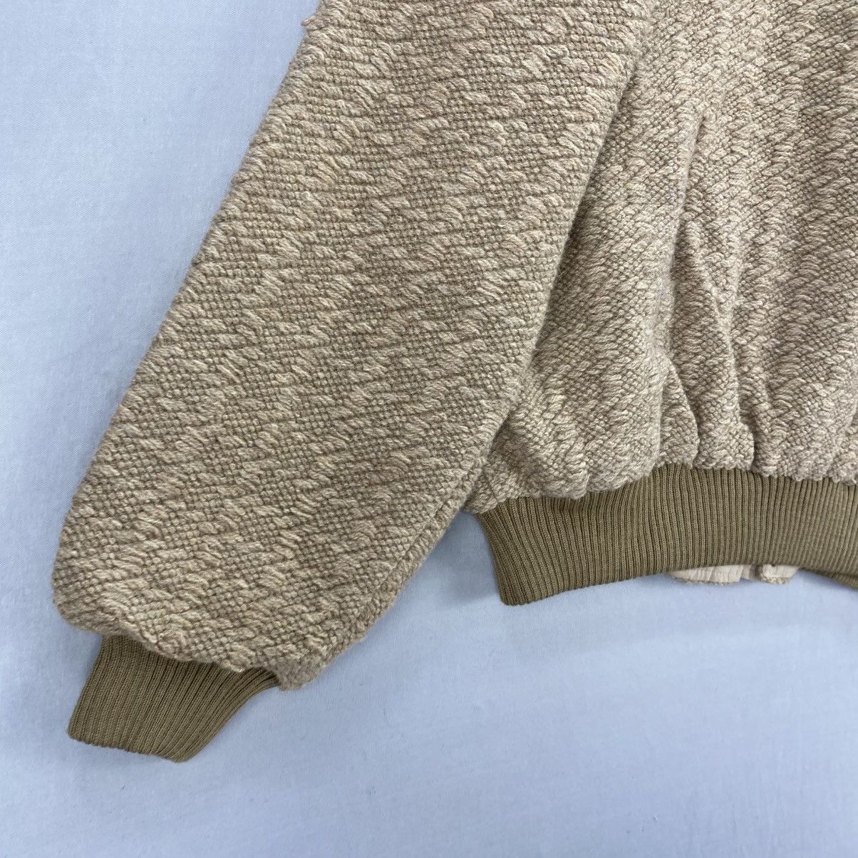 Aran Isles Knitwear Vintage Y2k knitwear Bomber Jacket By Kings Well Size US M / EU 48-50 / 2 - 6 Thumbnail