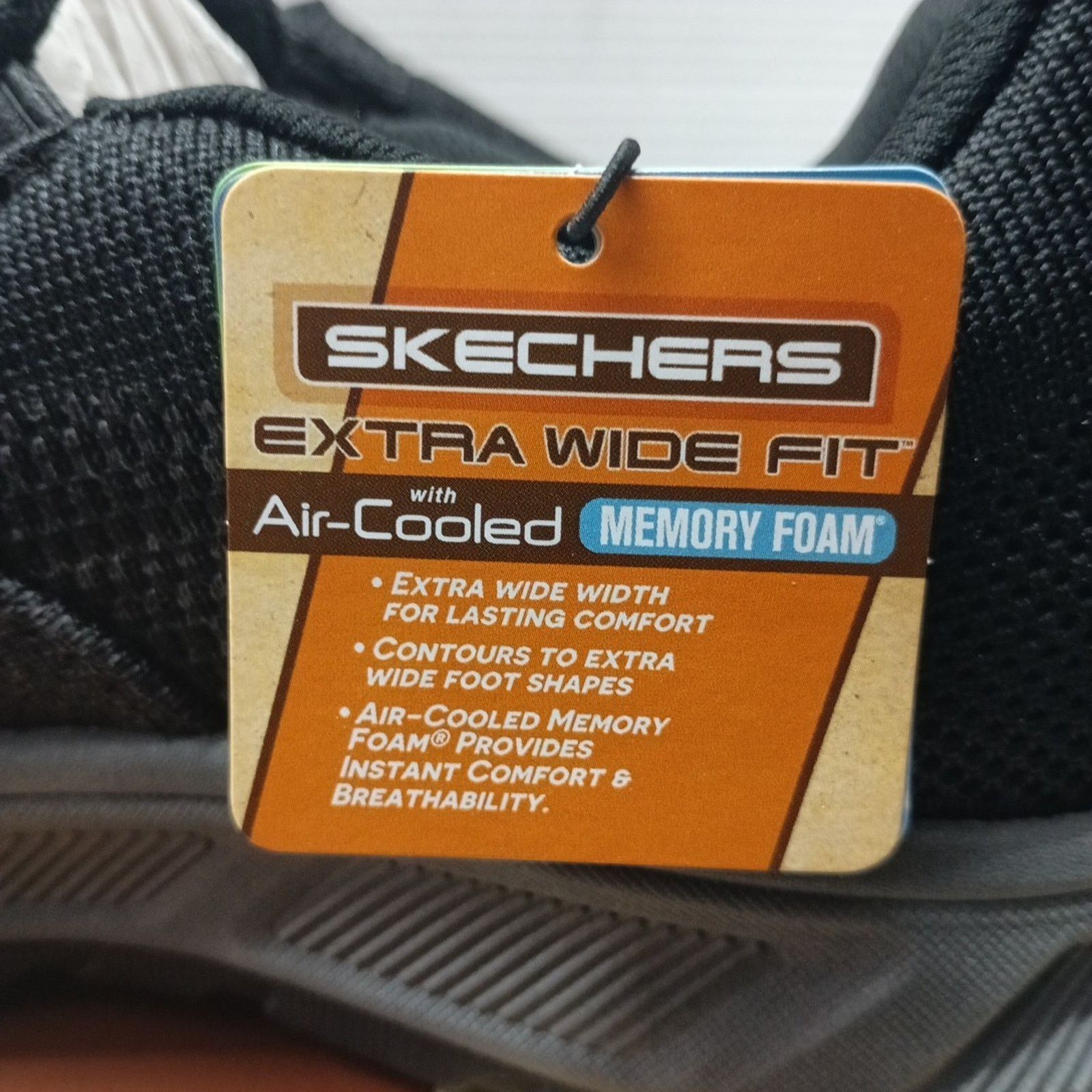 SKECHERS Skechers Relaxed Fit Shoes Men's Size 9 Extra Wide Black Size US 9 / EU 42 - 6 Thumbnail