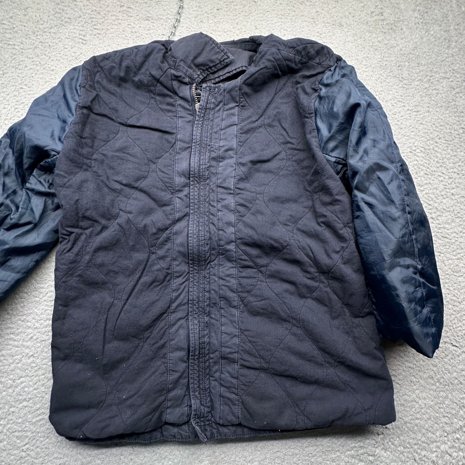 American Eagle Outfitters American Eagle Utility Insulated Work Jacket Small Navy Blue Size US S / EU 44-46 / 1 - 7 Thumbnail