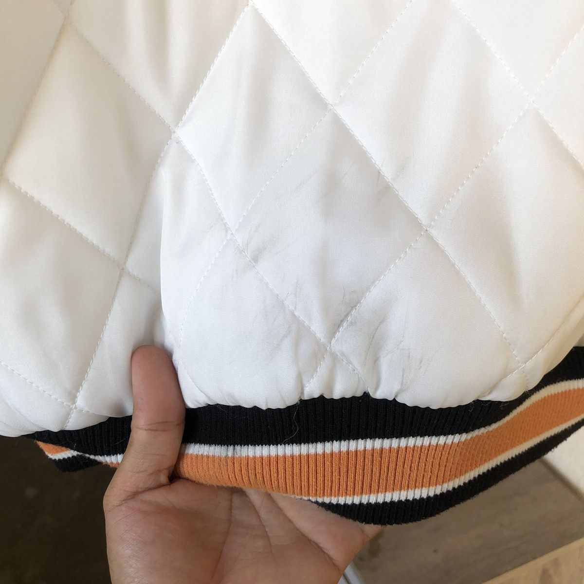 In The Attic Rare🔥 In The Attic "Standard" Logo Quilt Varsity Jacket Size US M / EU 48-50 / 2 - 18 Thumbnail