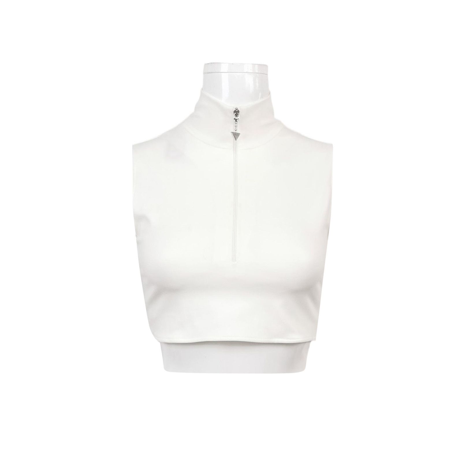 Prada Prada Mock Neck Tank Top Size 38 Size XS / US 0-2 / IT 36-38 - 1 Thumbnail