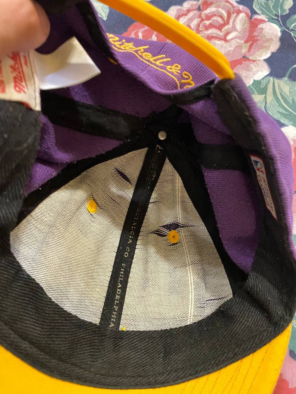 Mitchell & Ness Hats Vintage Mitchell & Ness big logo Lakers Cap Y2K Size ONE SIZE - 14 Thumbnail