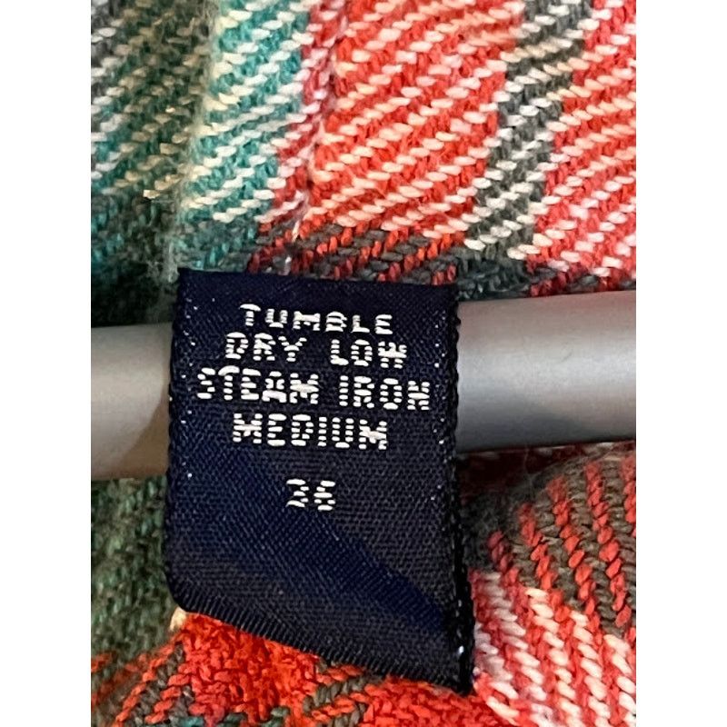 Ralph Lauren VTG 90s RLX Ralph Lauren Shirt Red Cream Green Plaid Size US L / EU 52-54 / 3 - 6 Thumbnail
