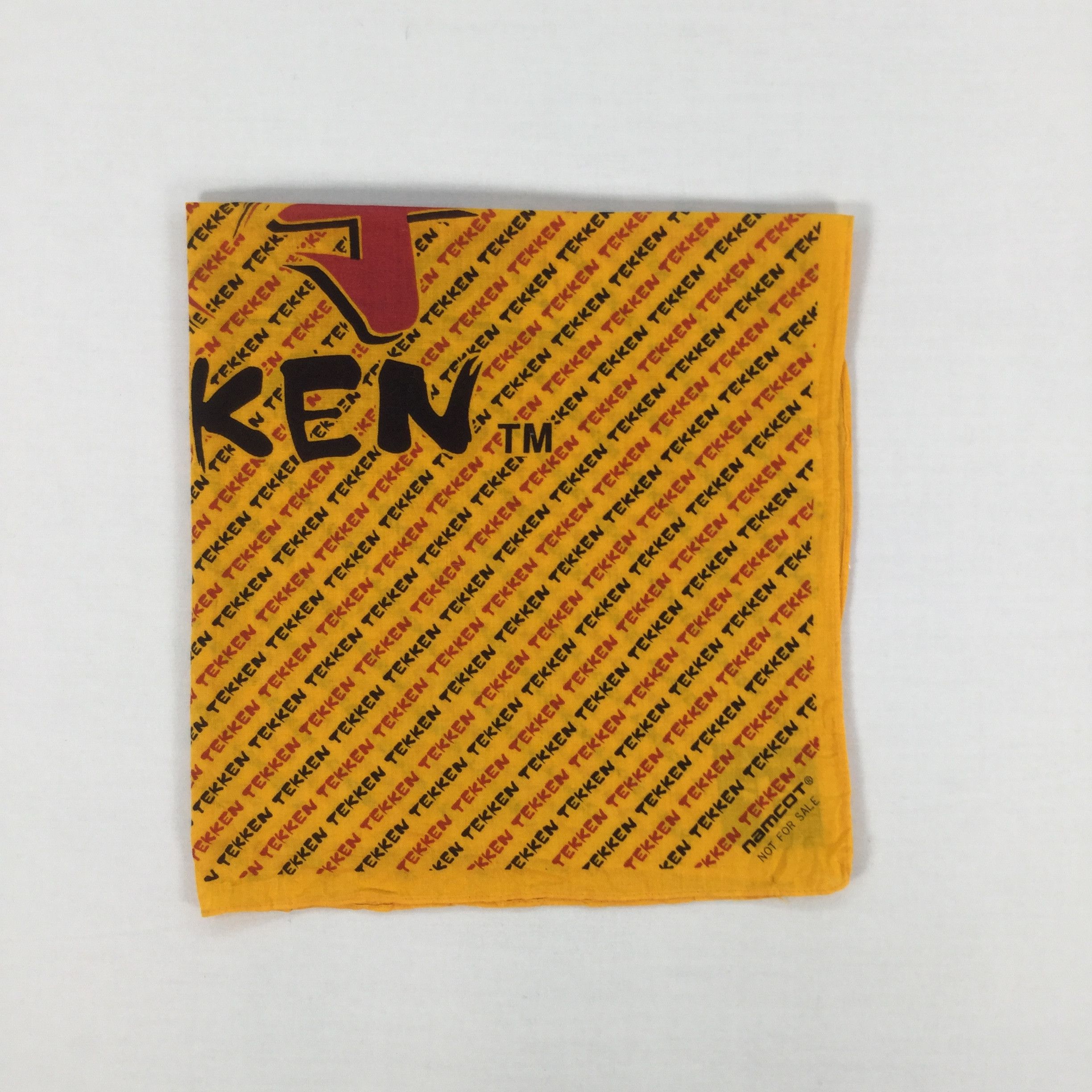 Playstation Vintage Tekken Playstation Games Bandana Handkerchief Size ONE SIZE - 6 Thumbnail