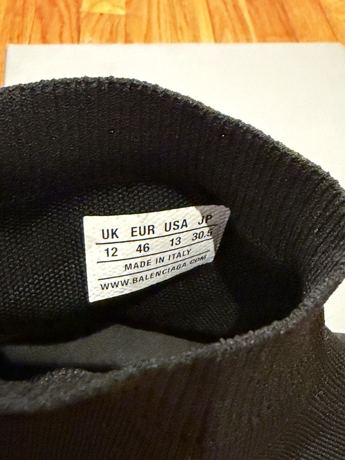 Balenciaga Balenciaga Speed Trainer Black Size US 13 / EU 46 - 7 Thumbnail