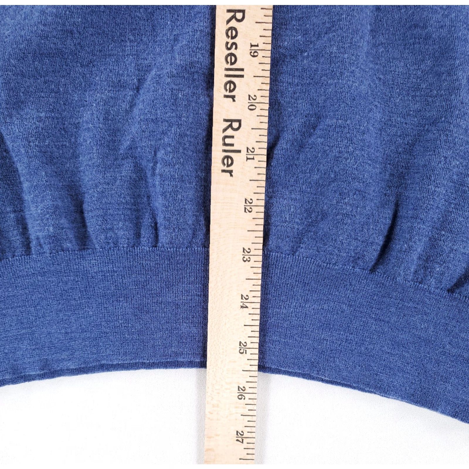 Peter Millar Peter Millar Excursionist Flex Wool Blend 1/4 Zip Pullover Blue Mens XXL Shirt Size US XXL / EU 58 / 5 - 5 Thumbnail