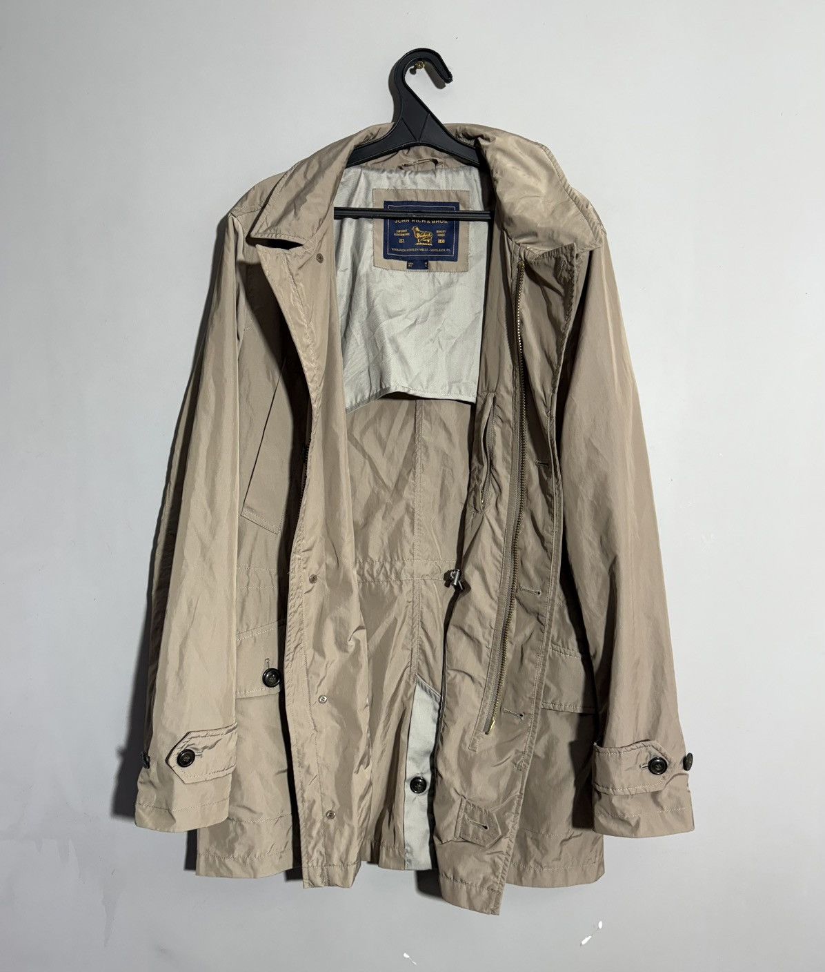 Woolrich Woolen Mills Woolrich Nylon Beige Light Jacket Size US M / EU 48-50 / 2 - 7 Thumbnail