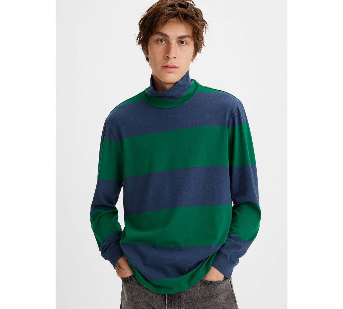 Levi's Levi's Long Sleeve Turtle Neck Tee in Alpha Naval Academy Size US L / EU 52-54 / 3 - 5 Thumbnail