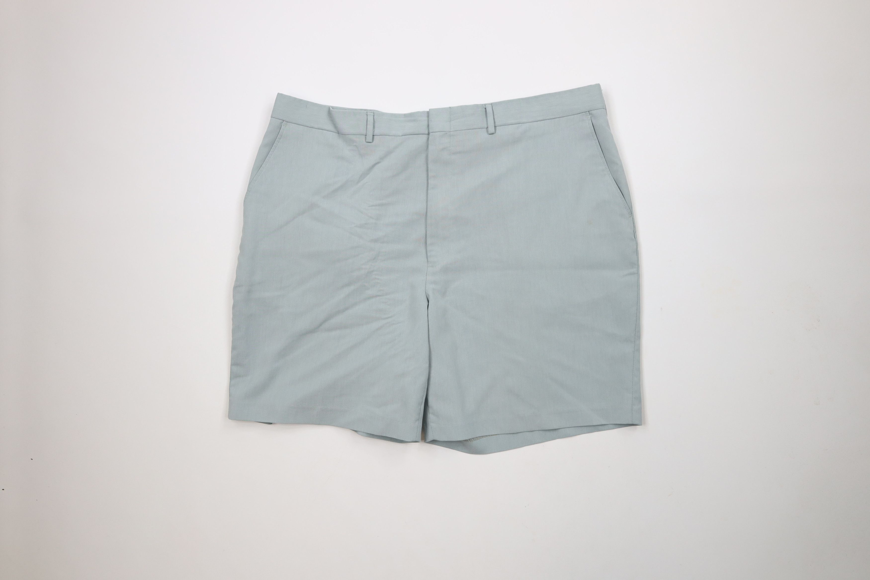 Vintage Vintage 90s Streetwear Chambray Above Knee Golf Chino Shorts Size US 42 / EU 58 - 1 Thumbnail