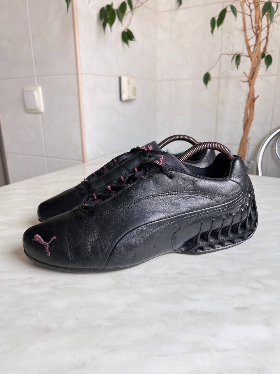 Puma Y2K Vintage Puma Speedcat Style Platform Leather Sneakers Size US 7 / EU 40 - 2 Thumbnail