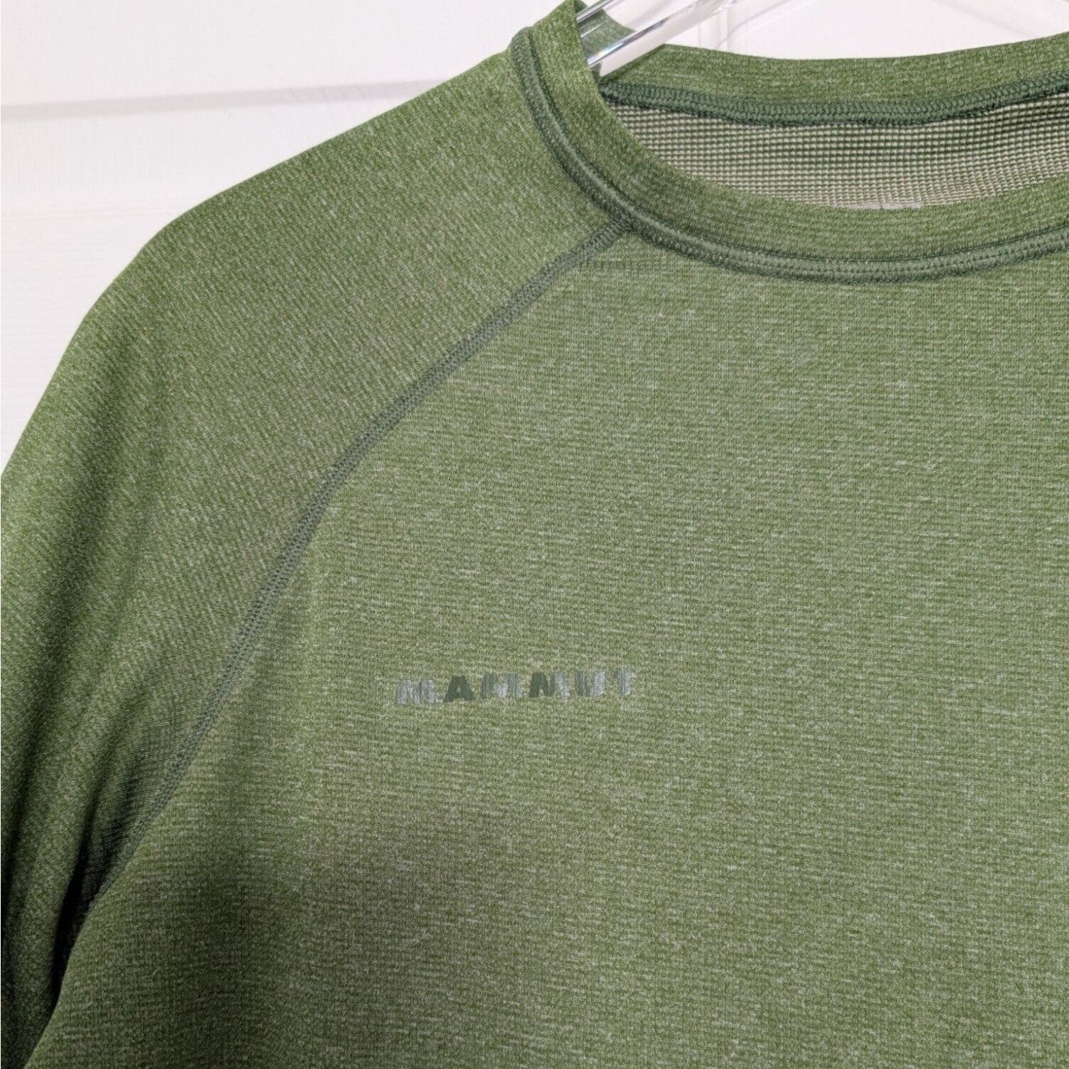 Mammut Mammut Klamath Crew Shirt Womens Size Large Green Wool Size L / US 10 / IT 46 - 2 Thumbnail