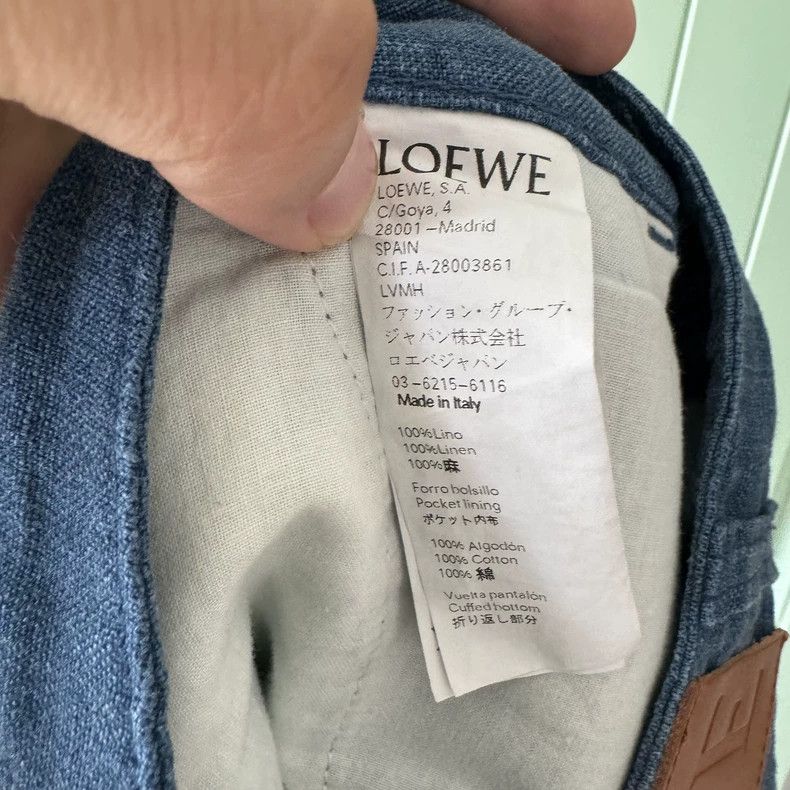 Loewe Loewe Classic design stitching patch jeans Size 32" / US 10 / IT 46 - 5 Thumbnail