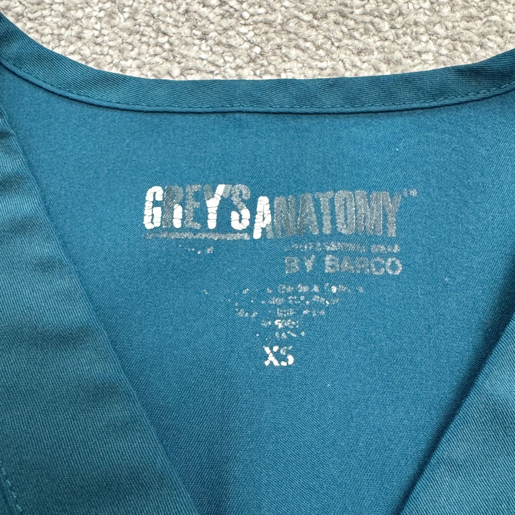 Altea Grey's Anatomy Scrub Top Womens L Teal Blue Medical Uniform Workwear Grey's Anatomy Shirt Womens L Teal Blue Medical Uniform Workwear Size L / US 10 / IT 46 - 5 Thumbnail