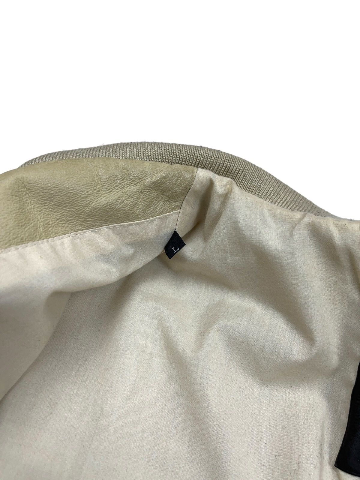 Japanese Brand Vintage Multi Pocket Leather Jacket D&G Style Japanese Size US L / EU 52-54 / 3 - 14 Thumbnail