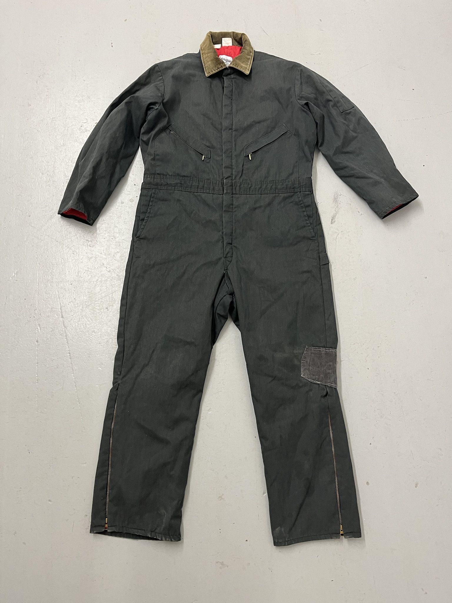 Carhartt Vintage 1990s Walls Quilted Black Coverall Snow Suit Size XL Size US XL / EU 56 / 4 - 1 Thumbnail
